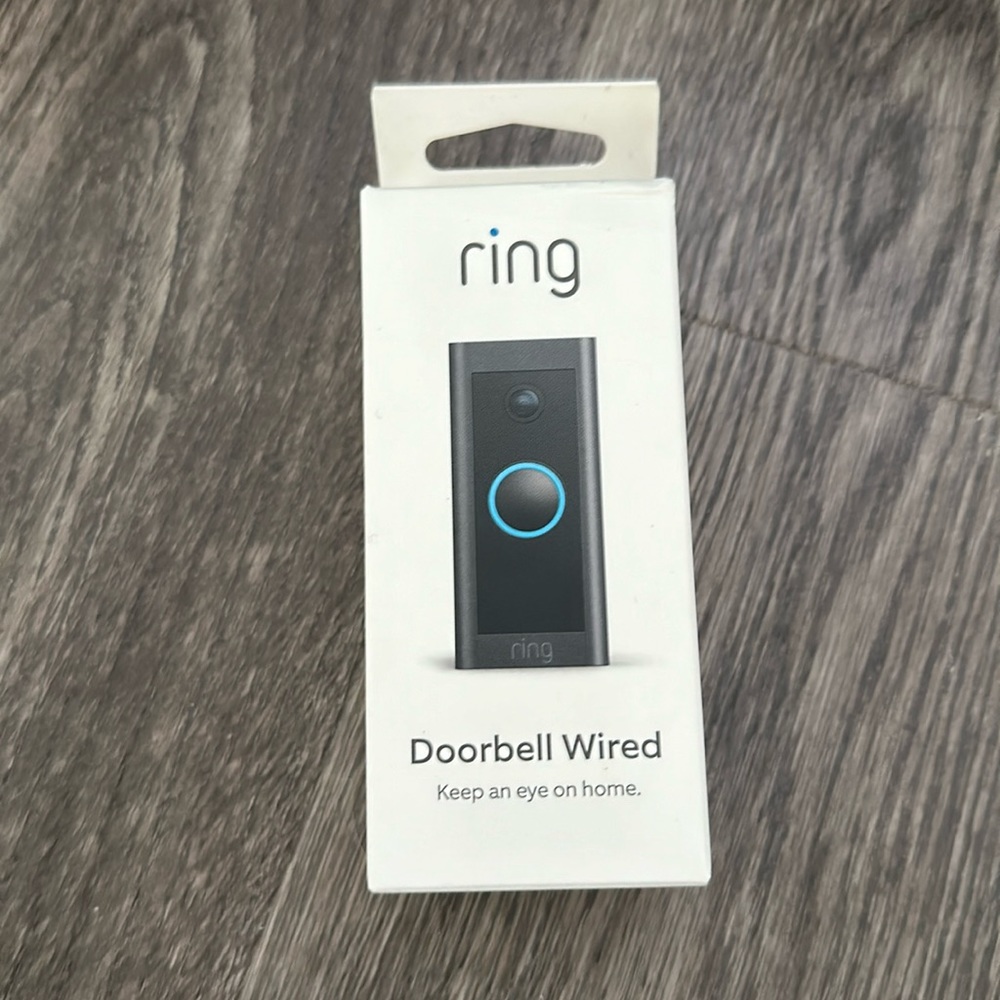 Ring doorbell wired brand new in box